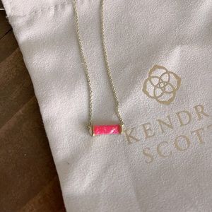 Hot pink Kendra Scott Necklace